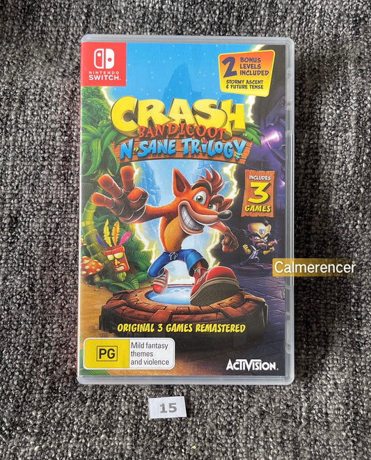 Crash Bandicoot N Sane Trilogy Game - Nintendo Switch