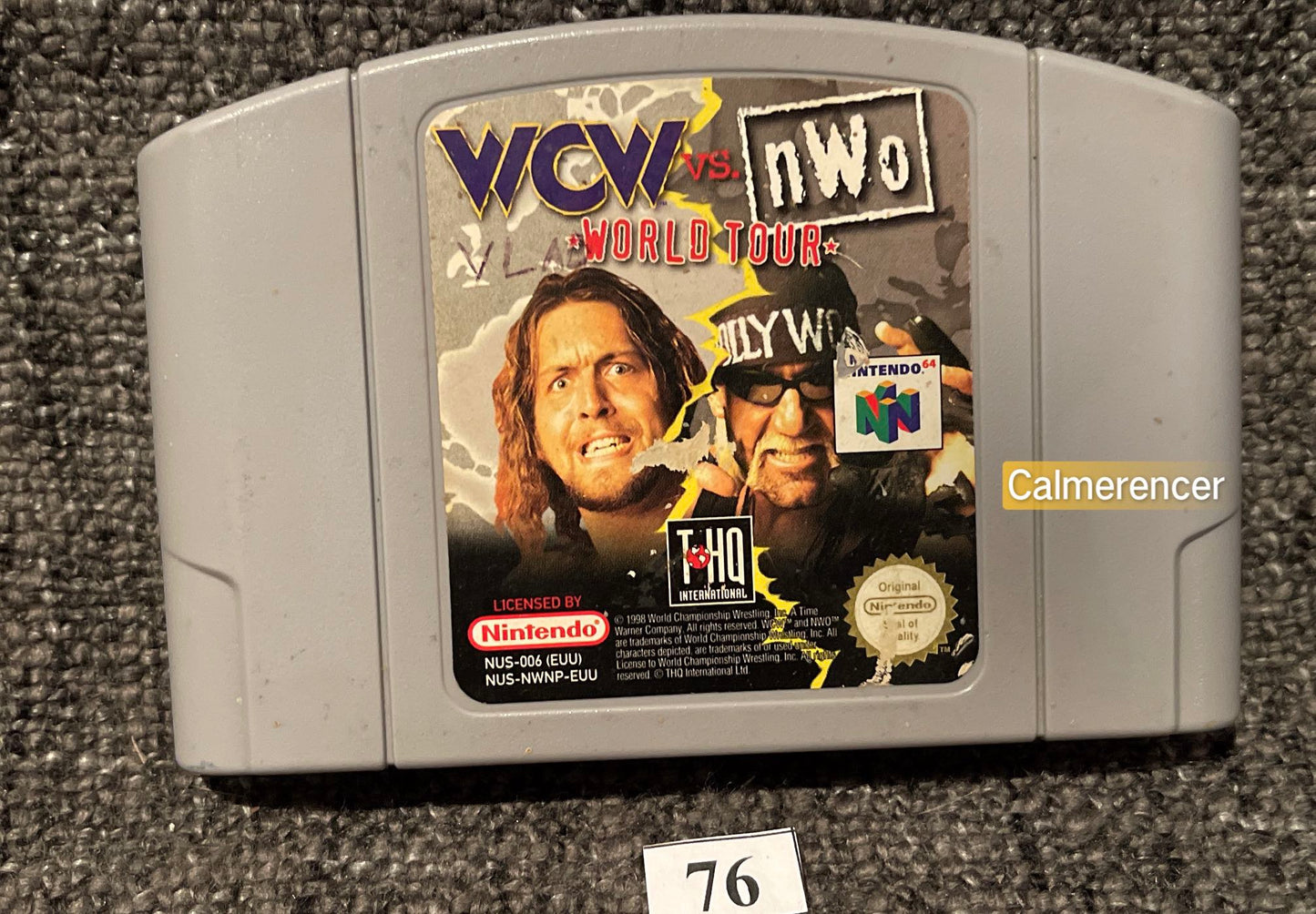 WCW vs nWo World Tour - Nintendo 64 / N64 - Pal Version