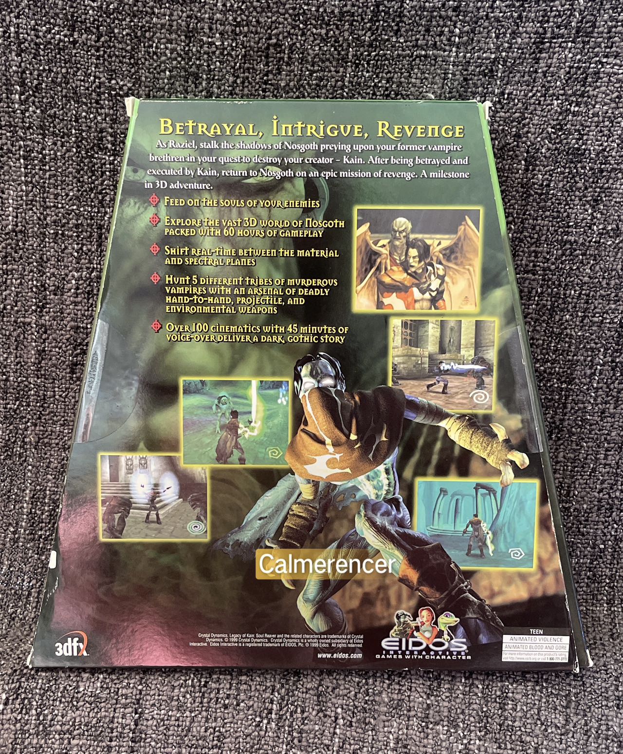 Legacy of Kain: Soul Reaver - PC - CD ROM - Big Box