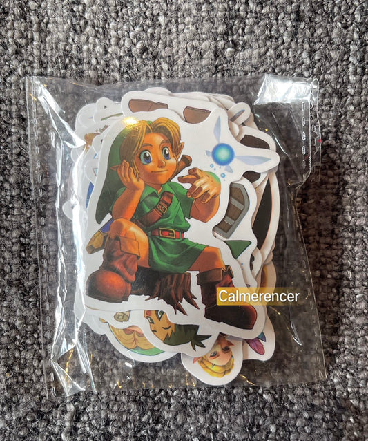 Zelda Stickers 50x Pieces