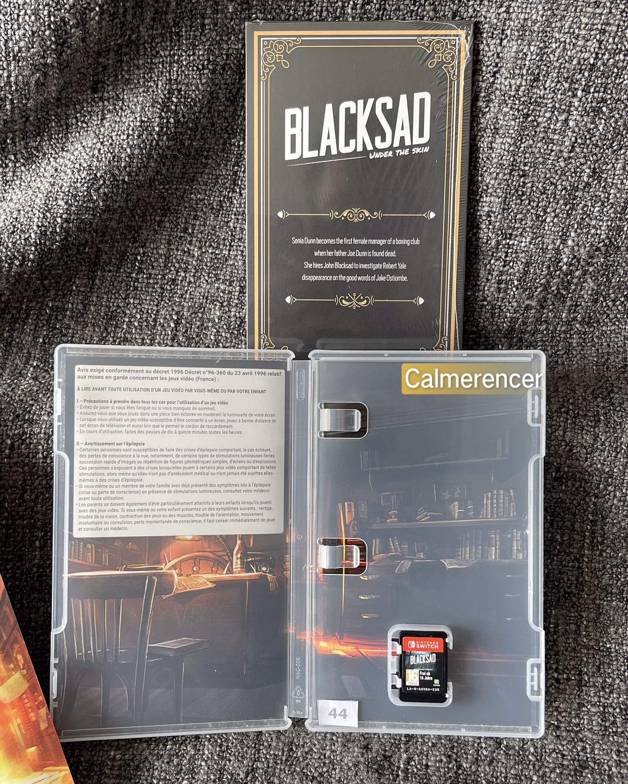 Blacksad Under The Skin Game - Nintendo Switch