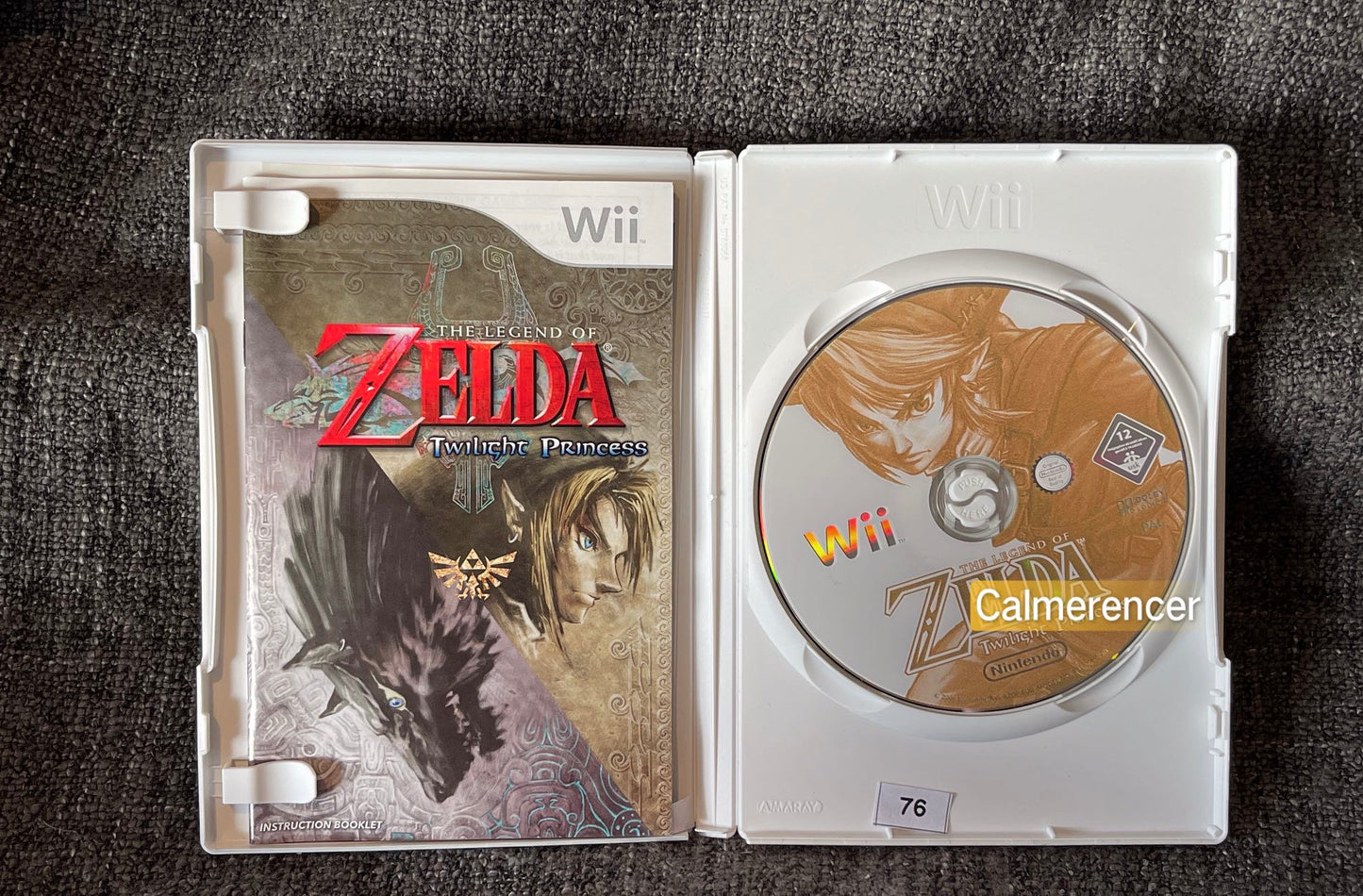 The Legend Of Zelda Twilight Princess - Nintendo Wii game