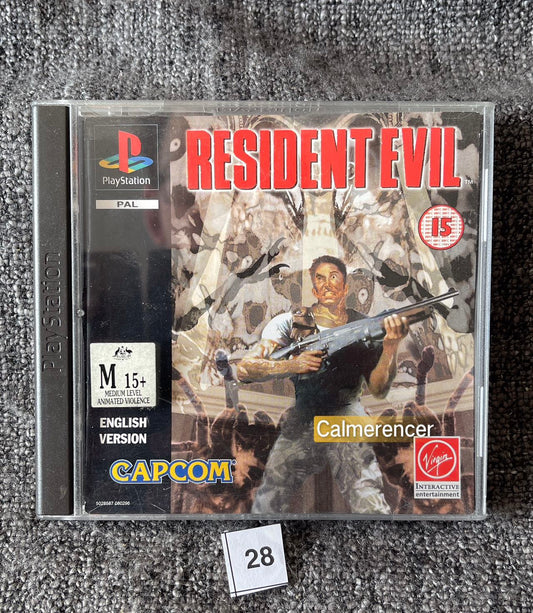 Resident Evil Sony Playstation One (PS1) Game