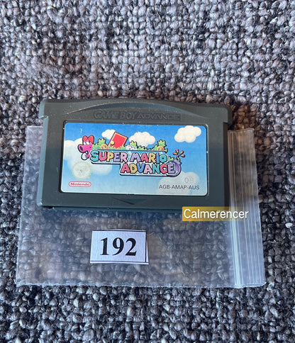 Super Mario Advance Game -Nintendo Gameboy Advance Cart GBA - Pal Version