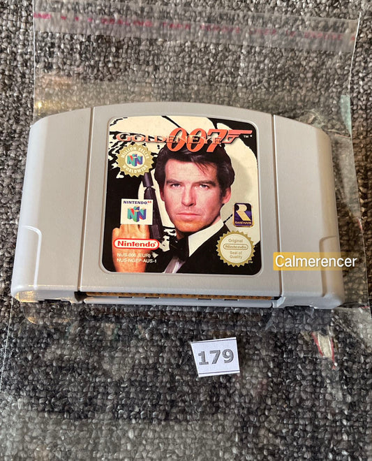 007 Goldeneye game - Nintendo 64 / N64 - Pal Version