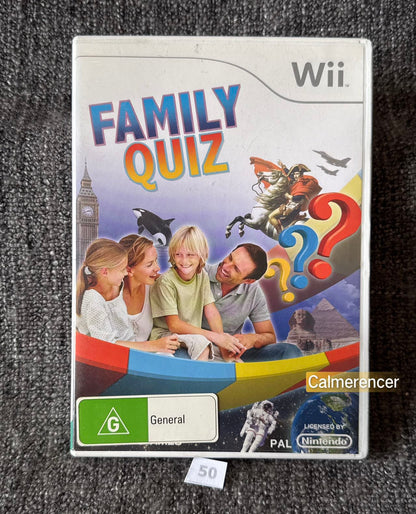 Family Quiz - Nintendo Wii game