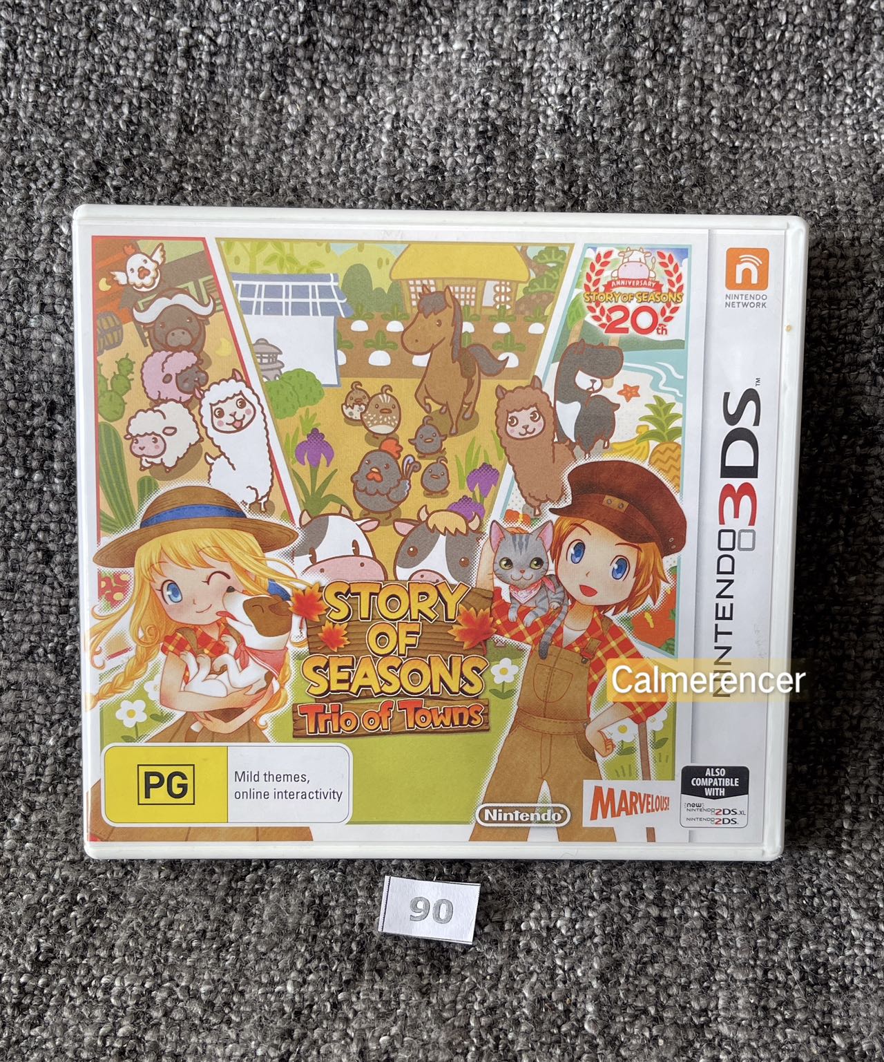 Story Of Seasons Trio Of Towns Game Nintendo 3DS