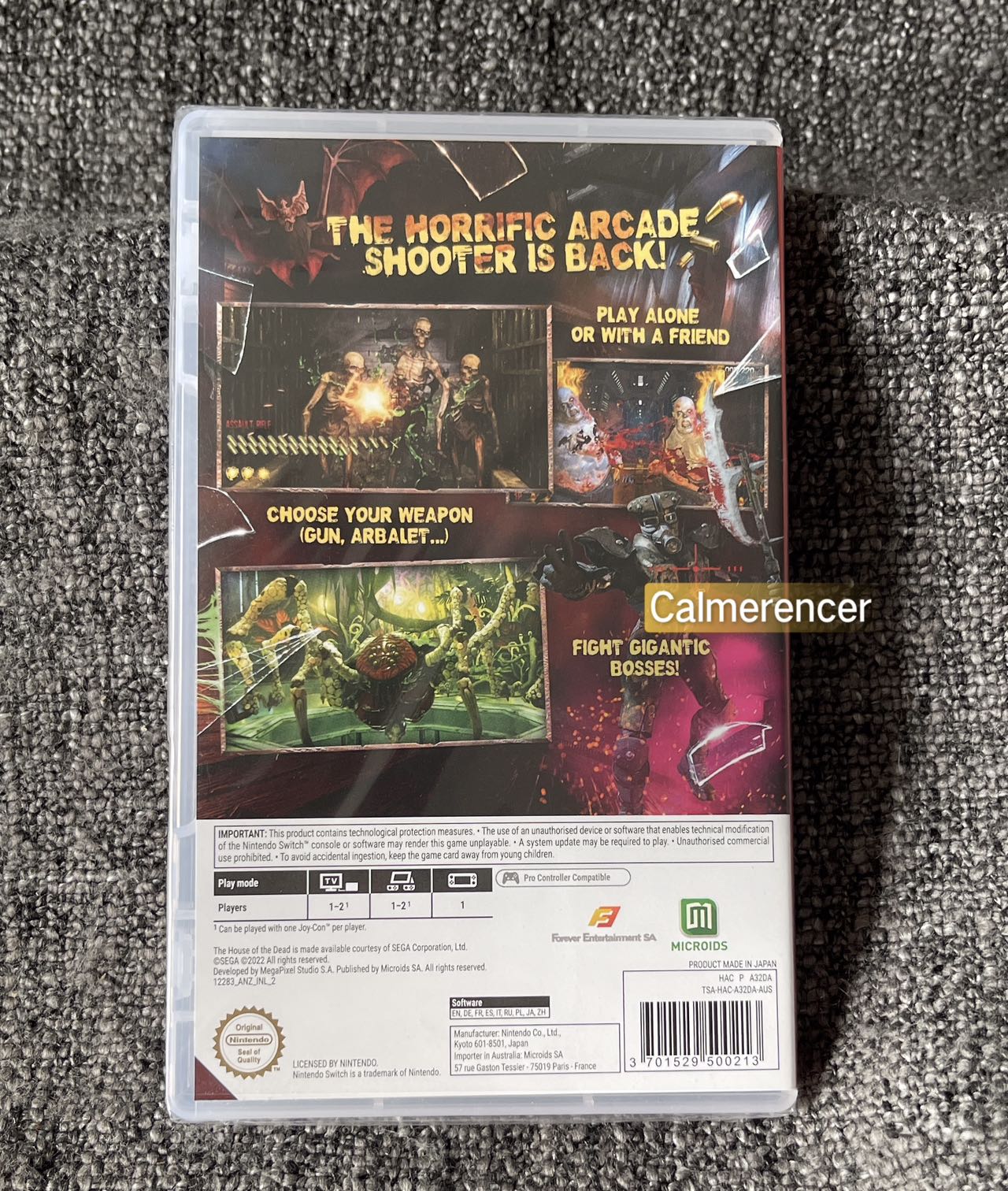 Brand New & Sealed The House Of the Dead Game - Nintendo Switch