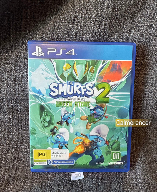 The Smurfs 2 Prisoner Of The Green Stone Sony Playstation 4 (PS4) Game