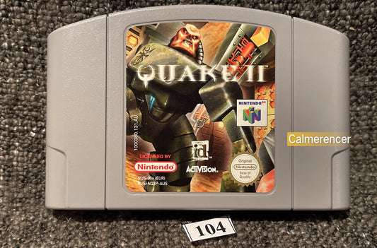 Quake 2- Nintendo 64 / N64 - Pal Version