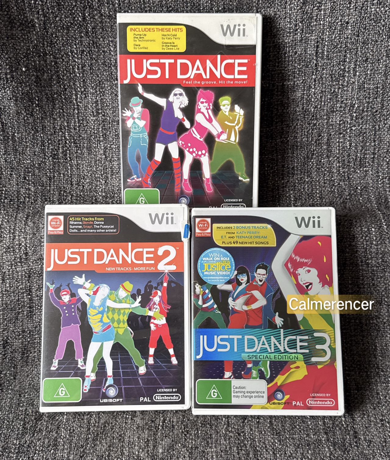 Just Dance Bundle 1-3 - Nintendo Wii game