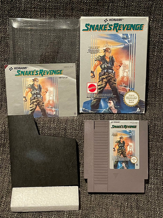 Snakes Revenge Game - Nes - Nintendo / Entertainment System - Pal Version