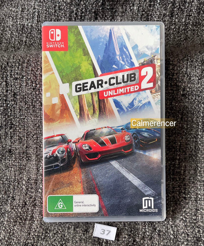 Gear Club 2 Unlimited Game - Nintendo Switch