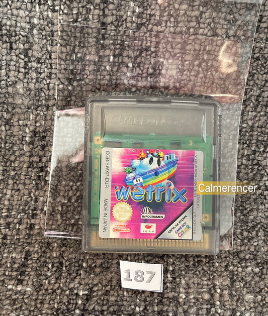 Wetrix Game - Nintendo Gameboy Color