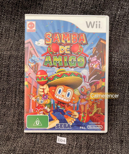 Samba De Amigo - Nintendo Wii game