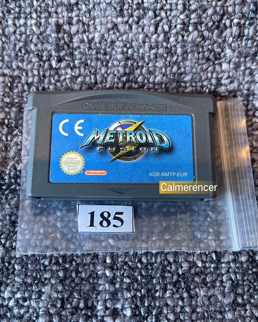 Metroid Fusion Game -Nintendo Gameboy Advance Cart  GBA - Pal Version