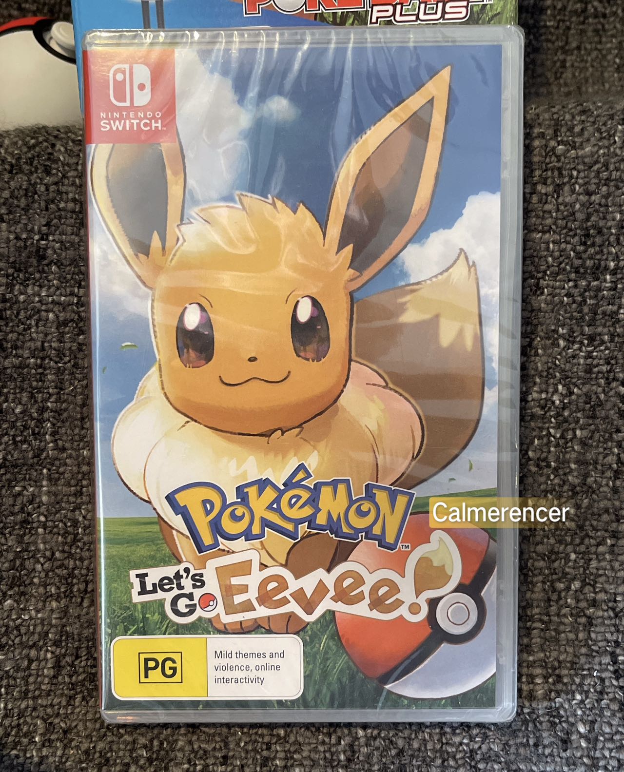 Pokemon Lets Go Eevee! + Poke Ball Plus With Mew Boxed Complete With Sealed Game Limited Edition Switch Game  - Nintendo (Copy)