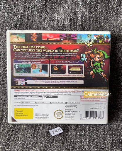 The Legend Of Zelda Majoras Mask Game Nintendo 3DS