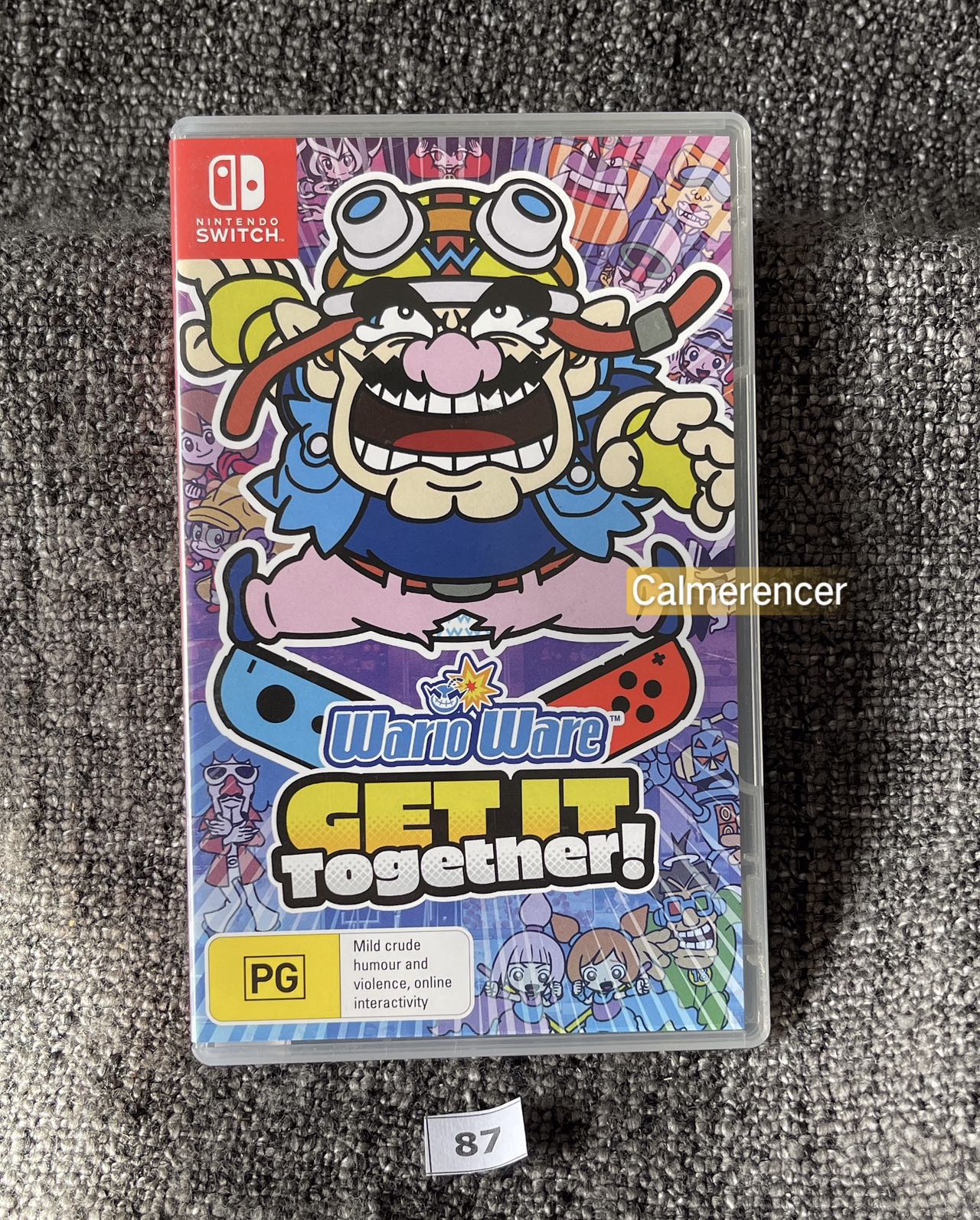 Brand new Wario WareUnused Get It Together Game - Nintendo Switch