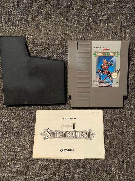 Castlevania Simone's Quest Game - Nes - Nintendo / Entertainment System - Pal Version