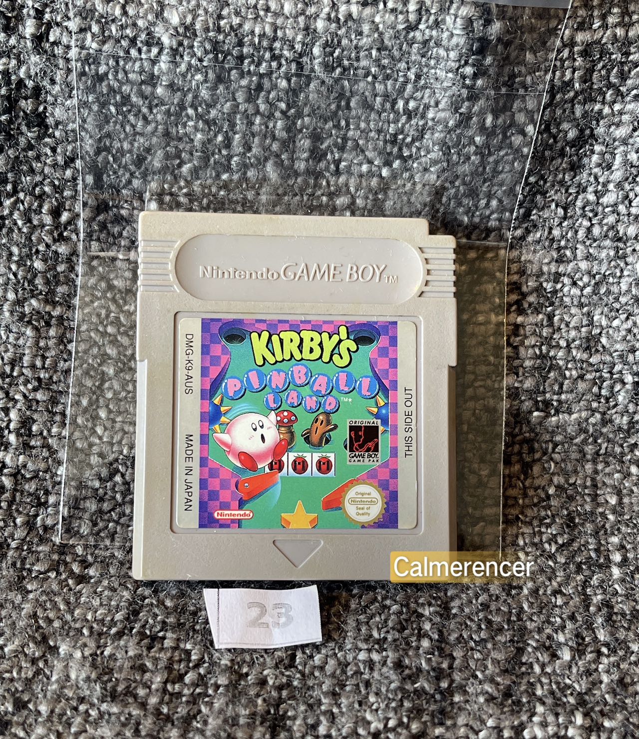 Kirby's Pinball Land Game - Nintendo Gameboy