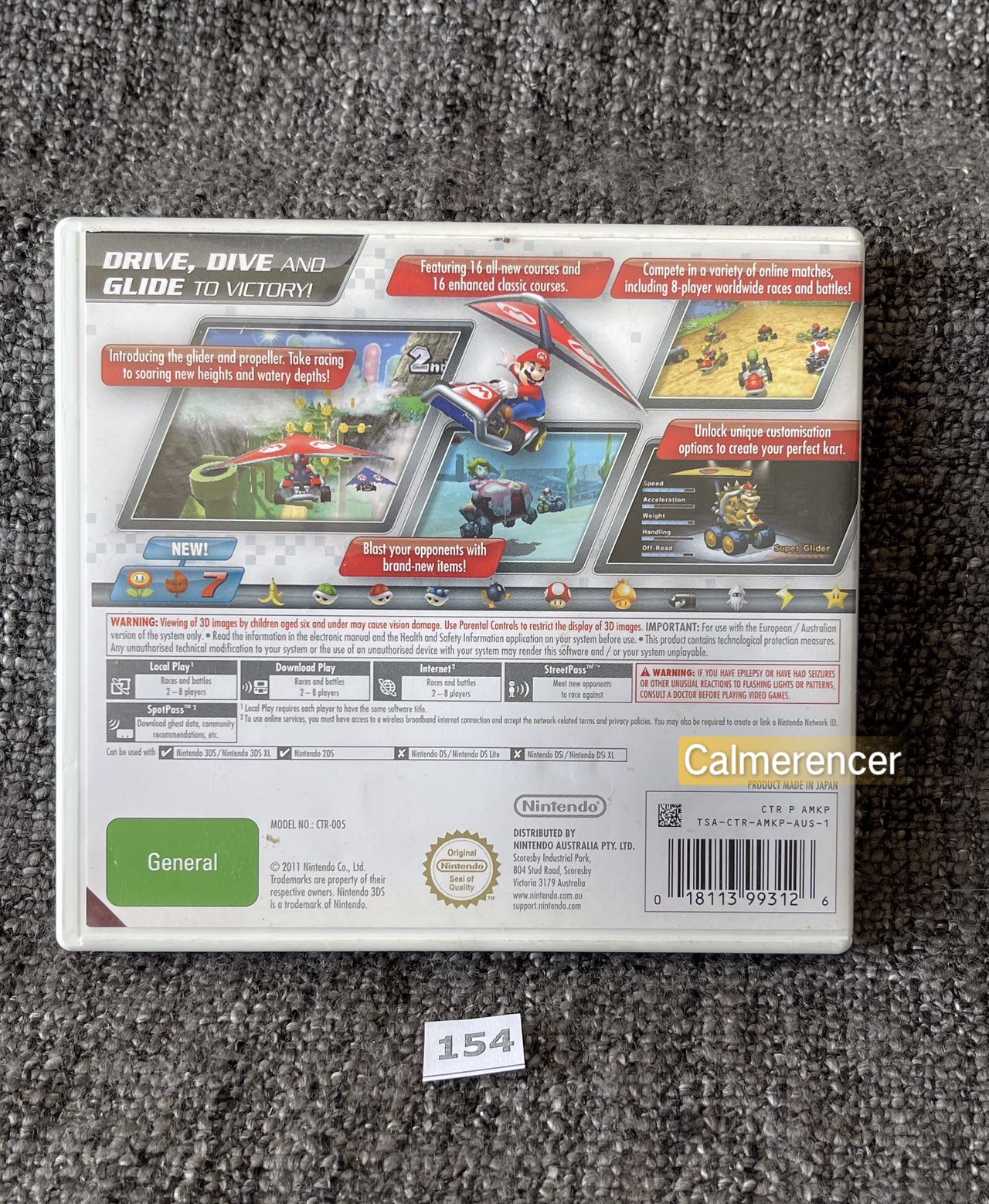 Mario Kart 7 Game Nintendo 3DS