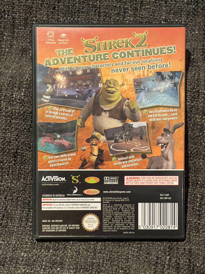 Shrek 2 Game - Nintendo Gamecube - Pal Version