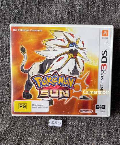 Pokemon Sun Game Nintendo 3DS