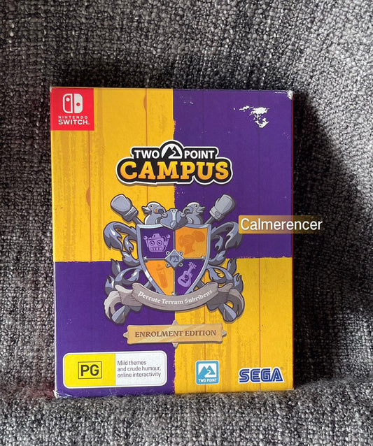 Brand New Two Point Campus Enrolment Edition Game - Nintendo Switch