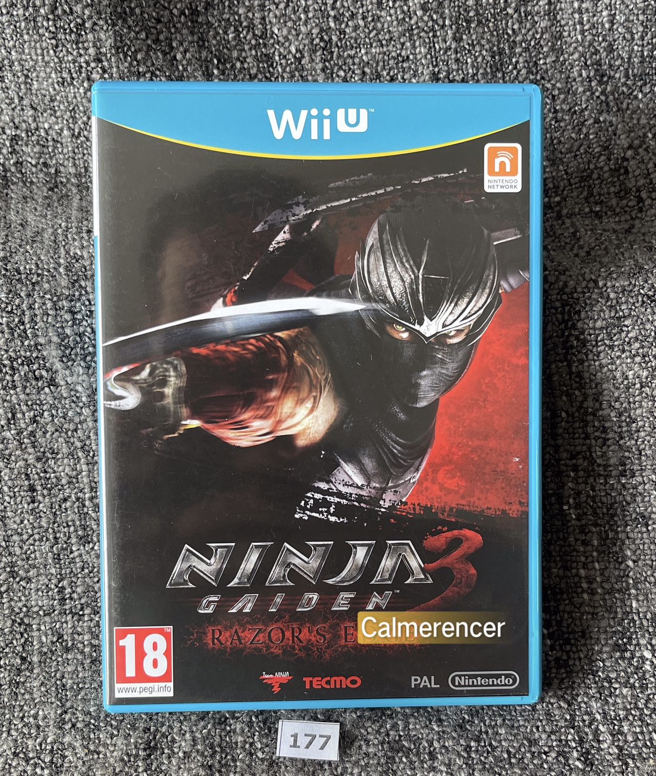 Ninja Gaiden 3 Razors Edge - Nintendo Wii U Game