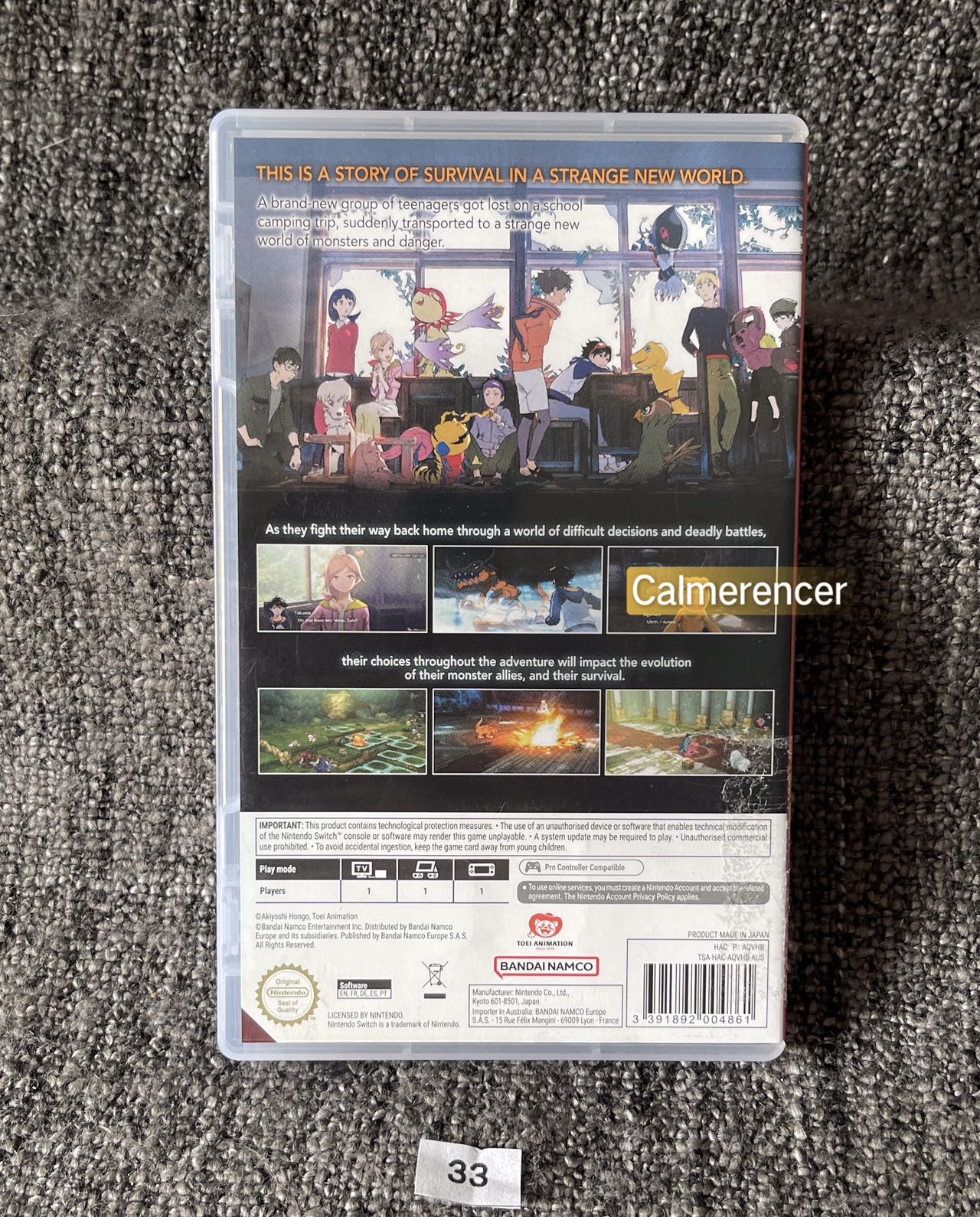 Digimon Survive Game - Nintendo Switch