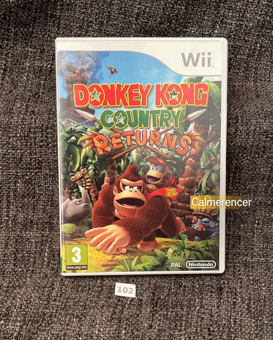 Donkey Kong Country Returns - Nintendo Wii game