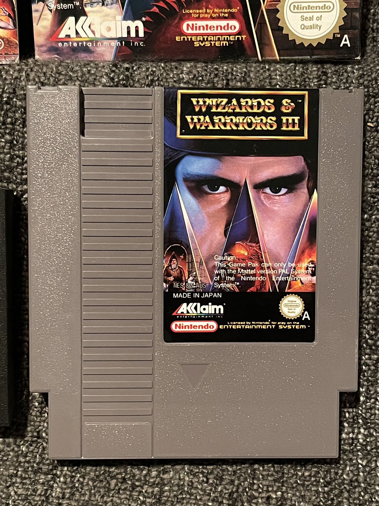 Wizzards & Warriors 3 Game - Nes - Nintendo / Entertainment System - Pal Version