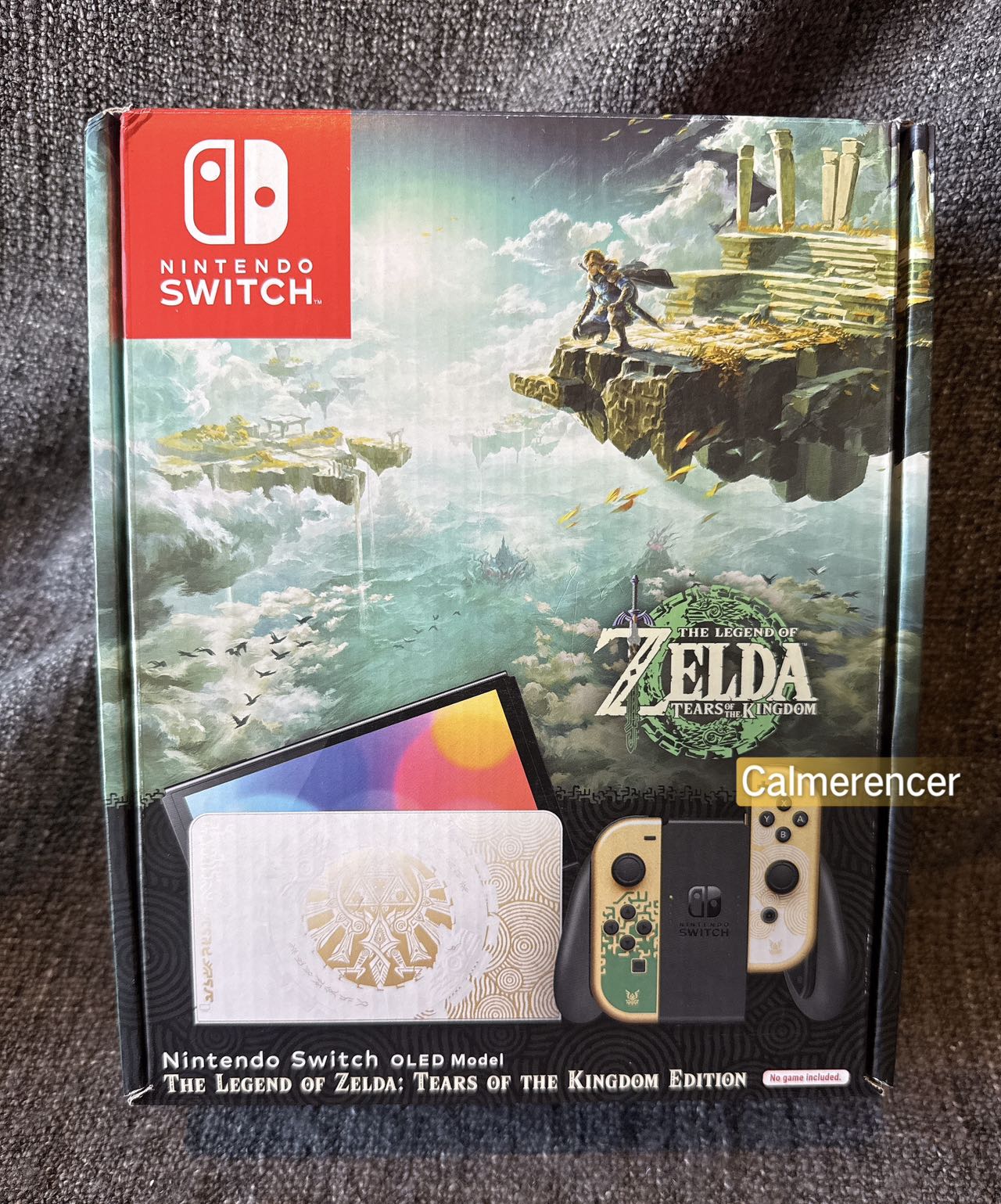 The Legend Of Zelda Tears Of The Kingdom Nintendo Switch OLED Limited Edition Console Boxed - Brand New