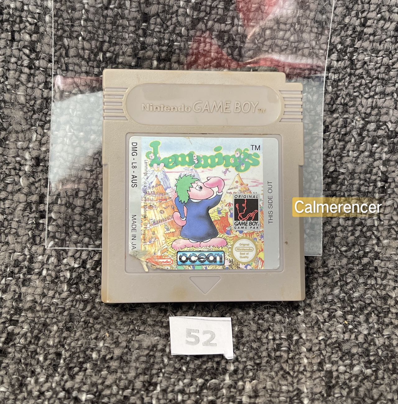 Lemmings Game - Nintendo Gameboy