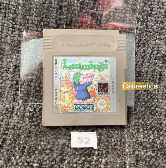 Lemmings Game - Nintendo Gameboy